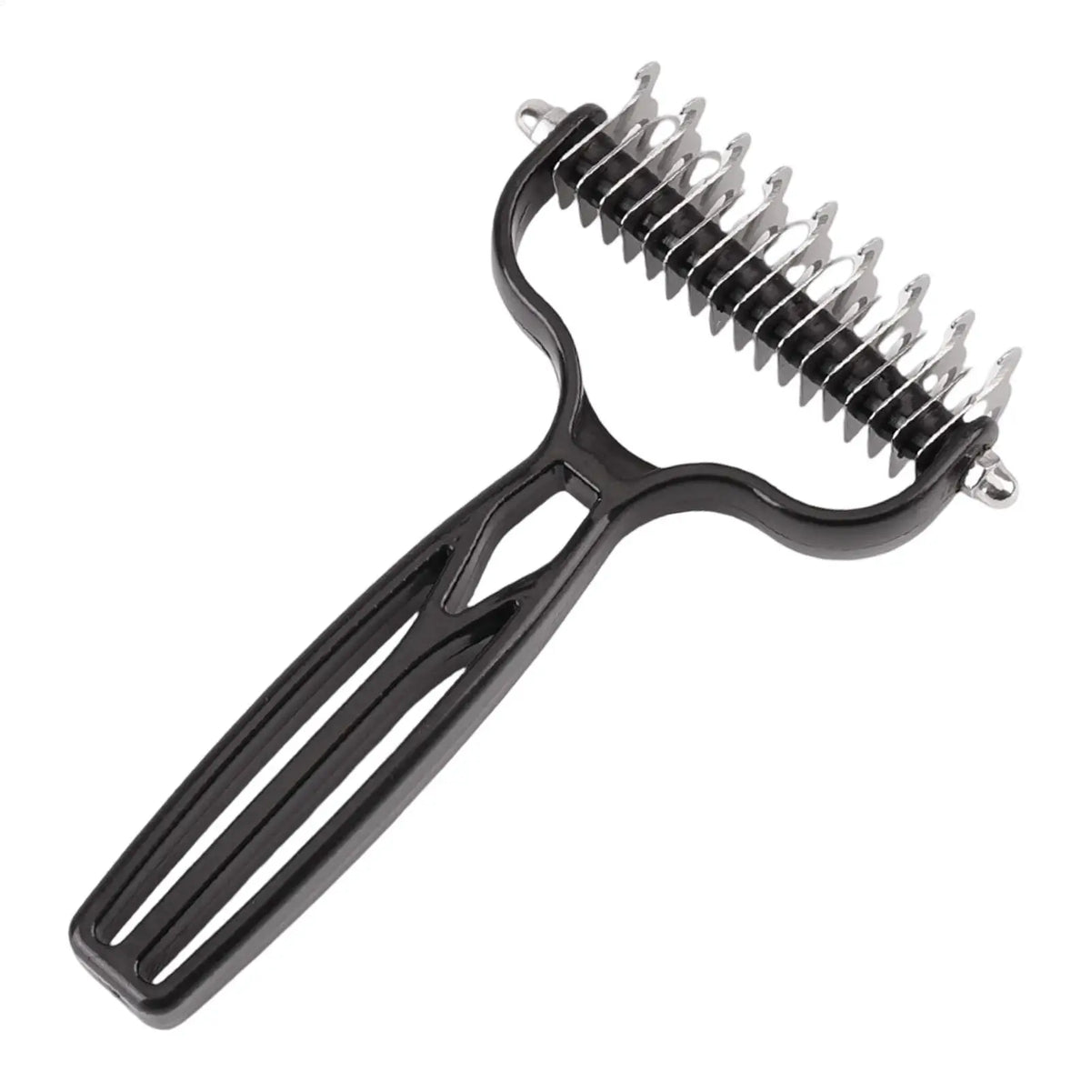 Pet Deshedding Brush – Grooming Rake for Dogs & Cats Pet Grooming Rake PLUSH