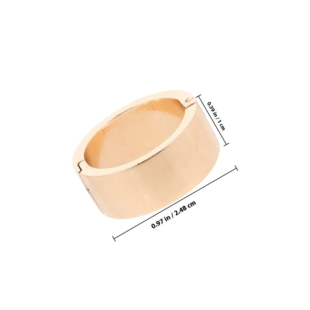10pcs Zinc Alloy Binding Ring Clasps – Calendar & Index Card Rings Binding Ring Clasps PLUSH 2.48X2X1CM China Mainland