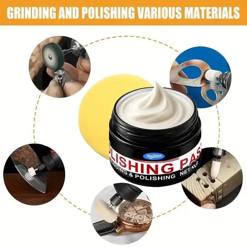 45g Diamond Polishing Paste for Jewelry, Watch & Glass Polishing Paste PLUSH