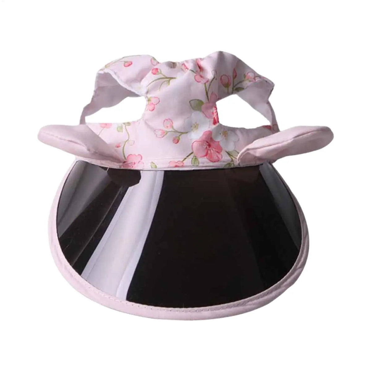 Adjustable Pet Sun Hat for Cats & Dogs – Ear Hole Fisherman Cap Pet Sun Hat PLUSH
