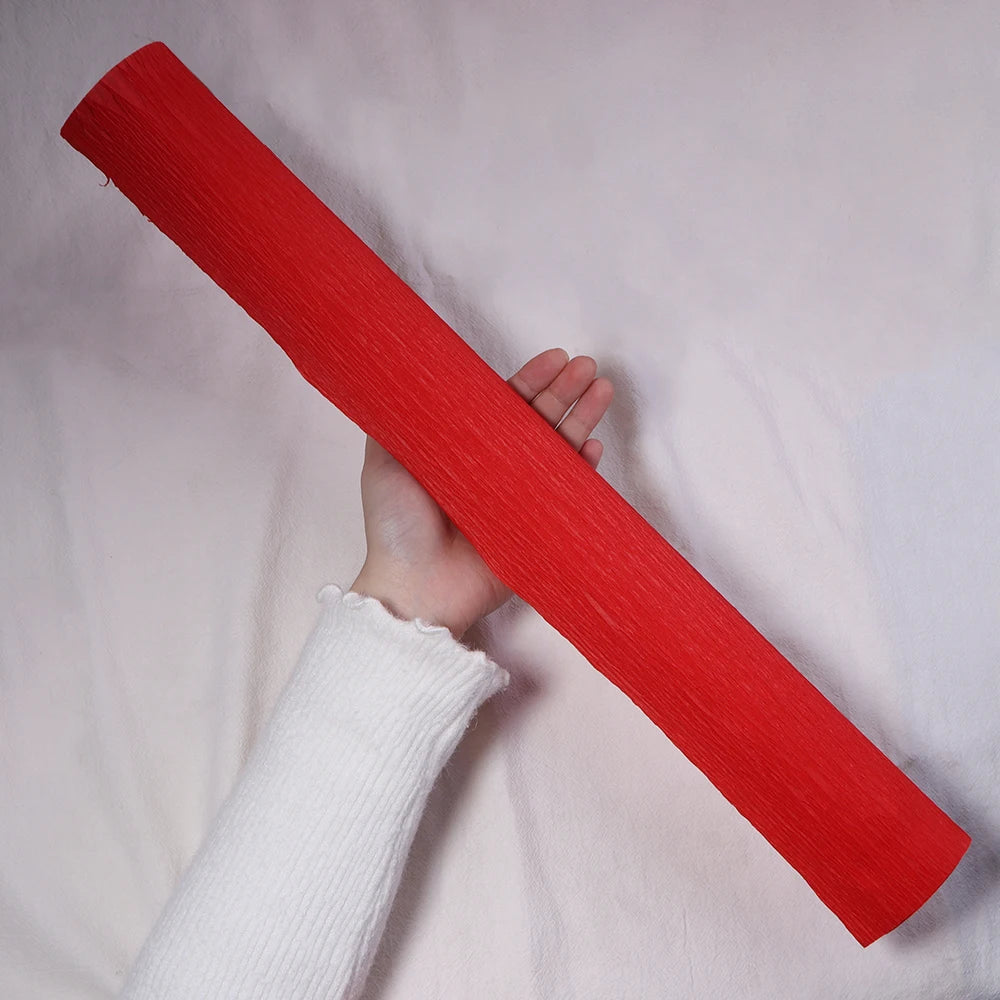 Colored Crepe Paper Roll 50x25cm – DIY Party & Wedding Decor Crepe Paper Roll PLUSH