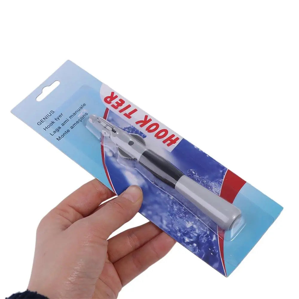 Fishing Hook Knot Tying Tool – Manual Line Knotter Fishing Knot Tool PLUSH
