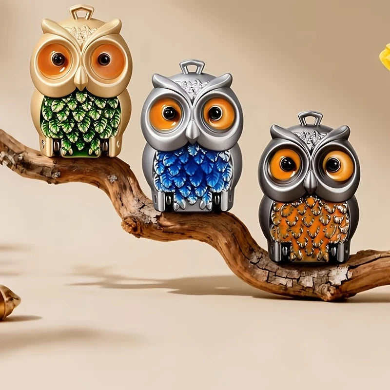 Owl Folding Nail Clipper with Keychain | Mini Manicure Tool Nail Clipper PLUSH