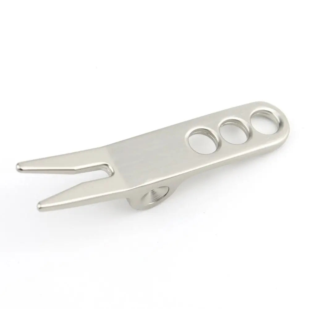 Zinc Alloy 3-Prong Golf Divot Repair Tool | Pitch Fork Gift Golf Divot Tool PLUSH