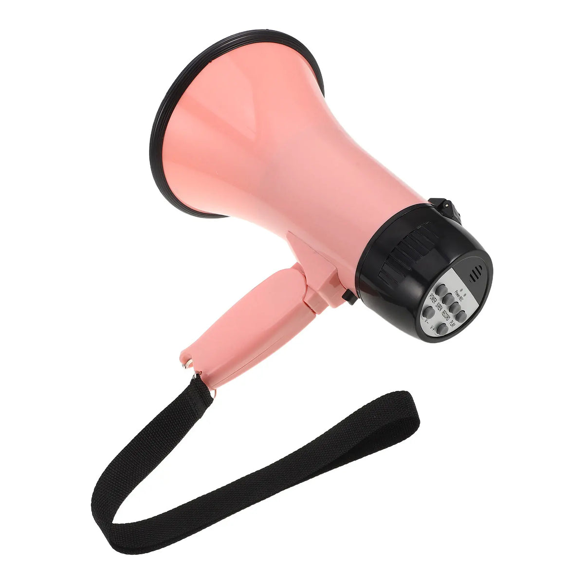 Pink Portable Megaphone Bullhorn – Battery Powered Voice Amplifier Portable Megaphone Bullhorn PLUSH