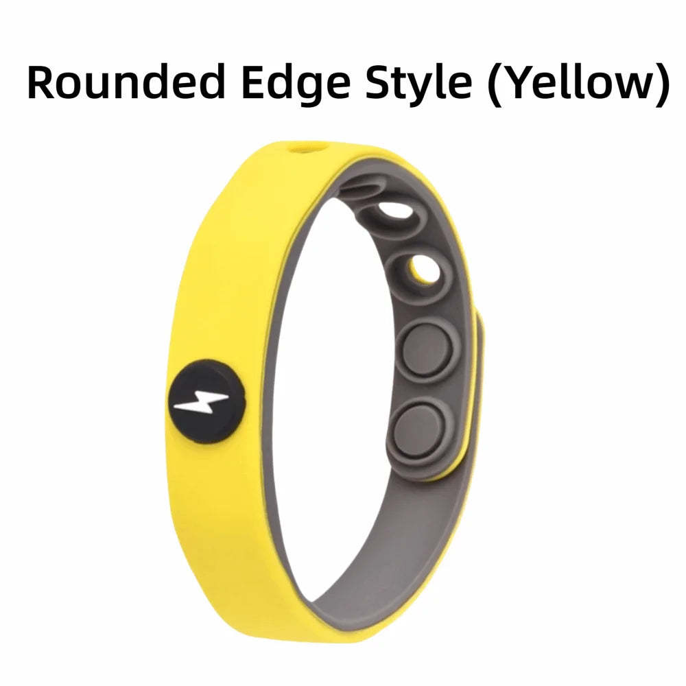 Antistatic Silicone Wrist Bracelet – Adjustable & Waterproof Antistatic Wrist Bracelet PLUSH Rounded Edge Style 3
