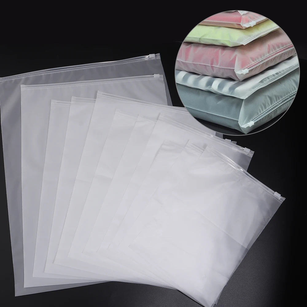 Matte Frosted Ziplock Bags – Jewelry & Craft Storage Pouches Ziplock Storage Bags PLUSH