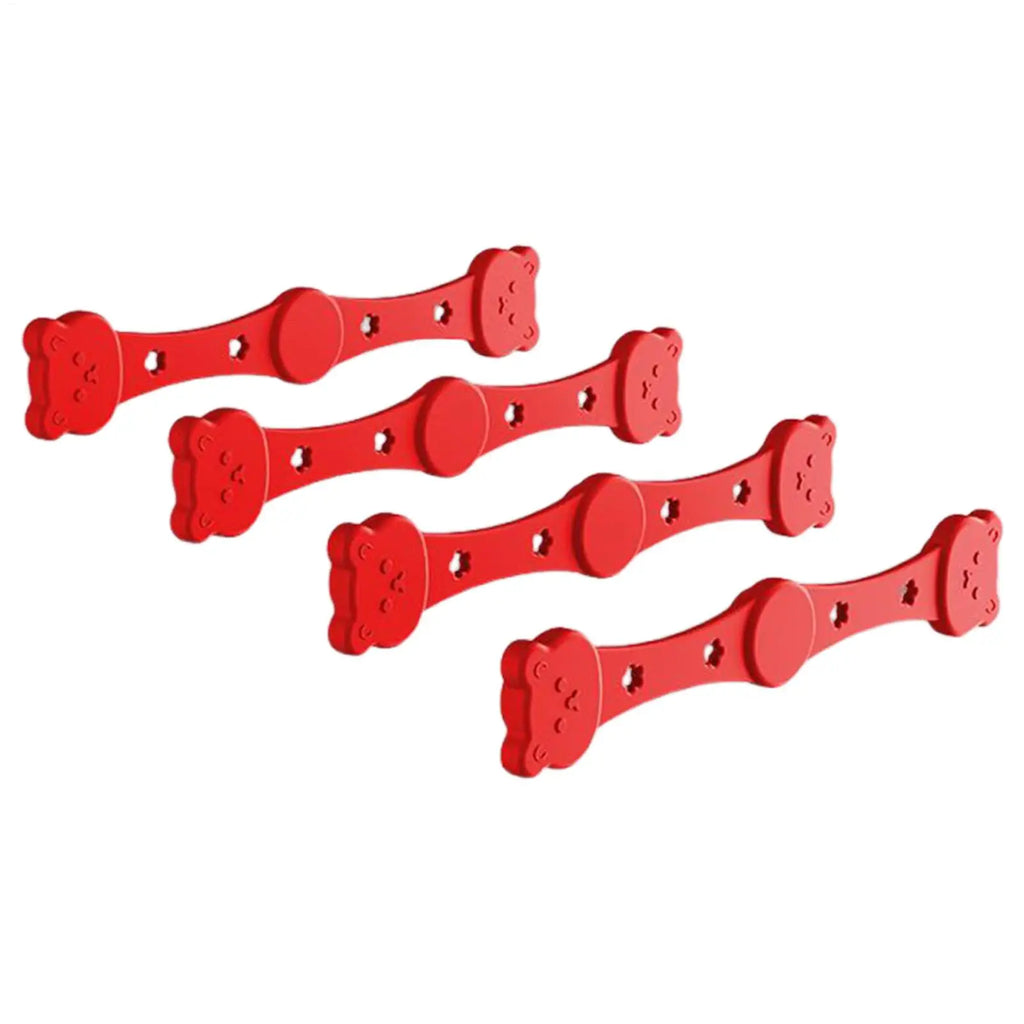 4Pcs Air Fryer Silicone Magnet Buckles – Parchment Paper Holder Air Fryer Accessory PLUSH