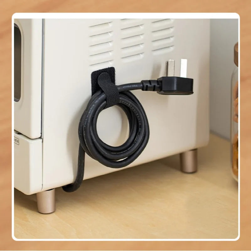10pcs Self-Adhesive Cable Organizer Clips | Wire Management Cable Organizer Clips PLUSH