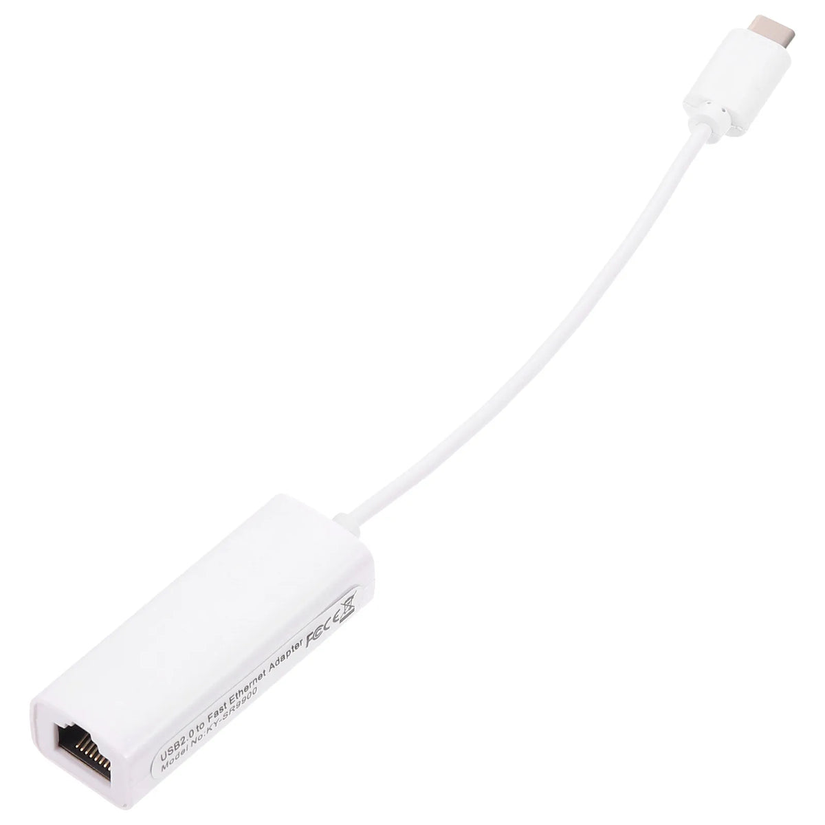 USB-C to Ethernet Adapter 10/100Mbps – Plug & Play Network USB-C Network Adapter PLUSH Default Title