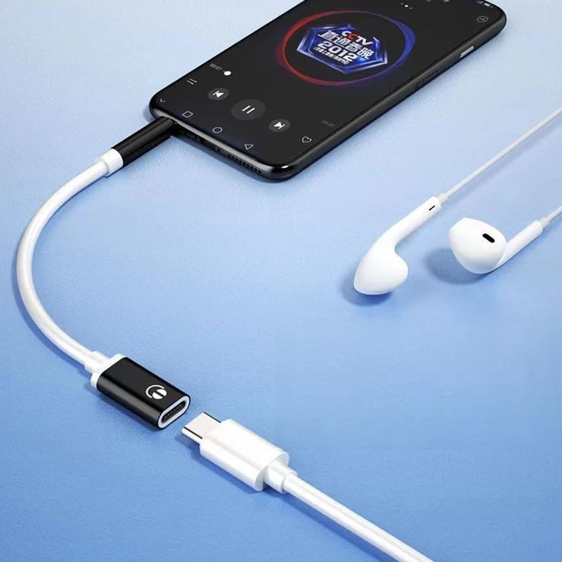3.5mm to USB-C Female Audio Adapter Cable | Lossless Sound Audio Adapter Cable PLUSH