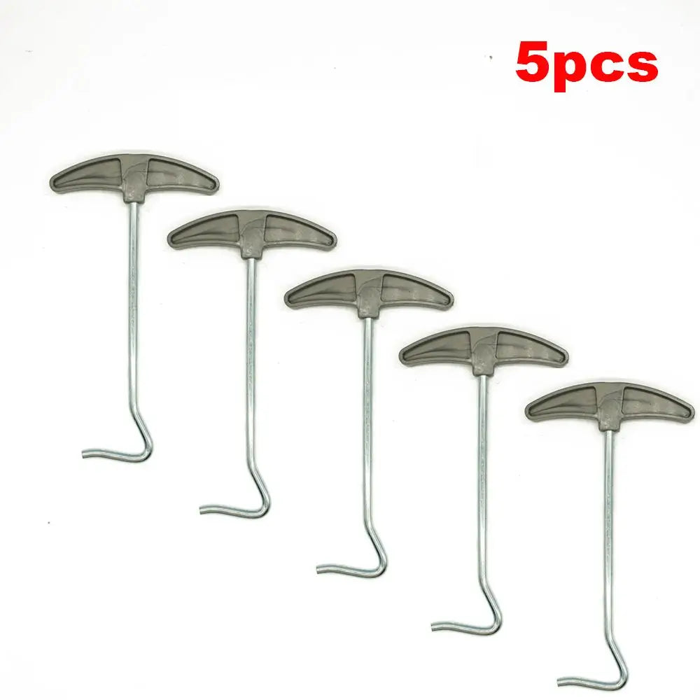 Tent Peg Extractor & Stake Puller – Camping Accessory Tent Stake Extractor PLUSH 5pcs