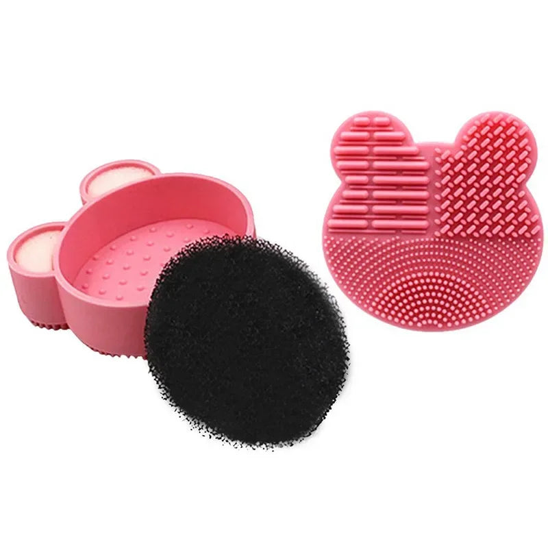 Seashell Silicone Makeup Brush Cleaner Scrubber Pad Brush Cleaner Pad PLUSH