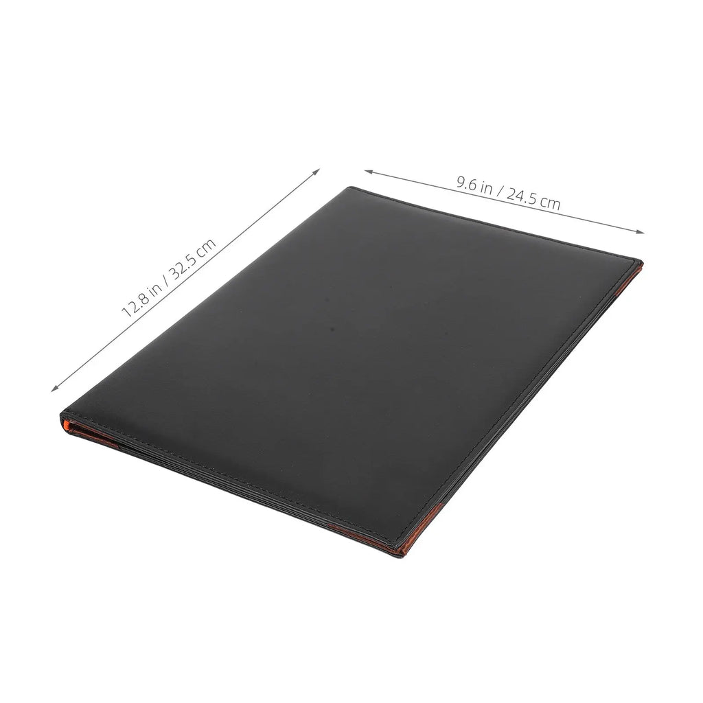 Graduation Diploma Certificate Cover Folder – Durable PVC Certificate Cover Folder PLUSH black