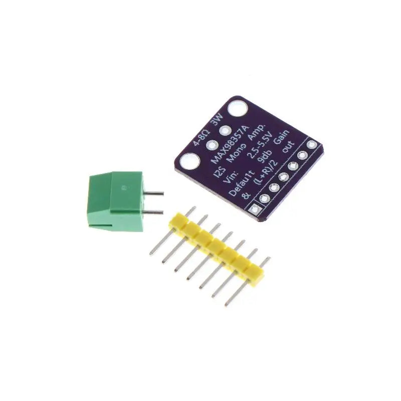 MAX98357A I2S 3W Class D Digital Audio Amplifier Breakout Audio Amplifier Module PLUSH