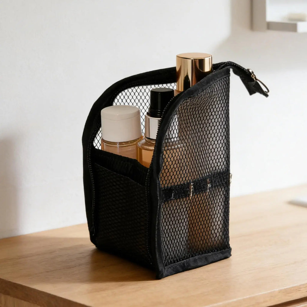 Waterproof Travel Toiletry Bag with Toothbrush Holder Travel Toiletry Bag PLUSH