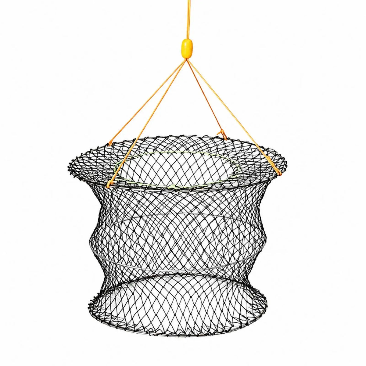 Portable Foldable Crab Trap – Stainless Steel Mesh Fishing Cage Crab Fishing Trap PLUSH