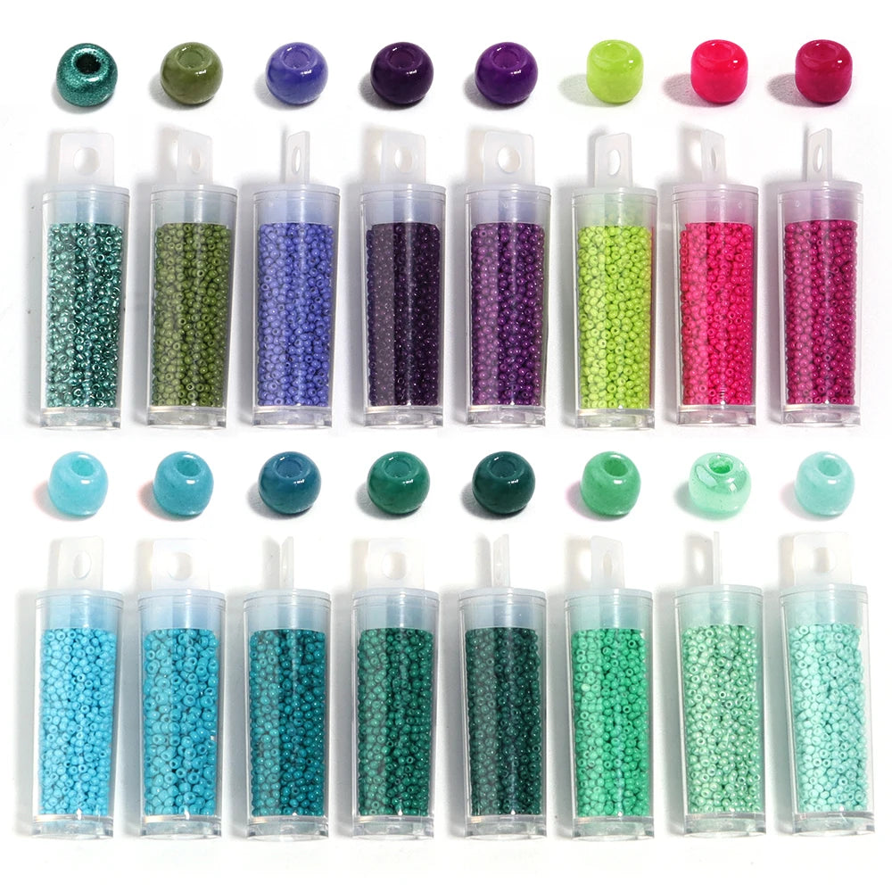 2mm Czech Glass Seed Beads 10g – DIY Jewelry Spacer Beads Glass Seed Beads PLUSH