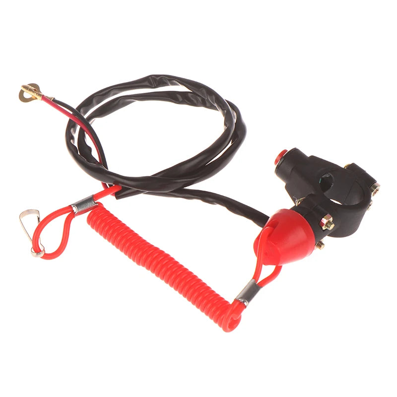 Tether Lanyard Emergency Engine Kill Switch – Motorcycle & Boat Engine Kill Switch PLUSH