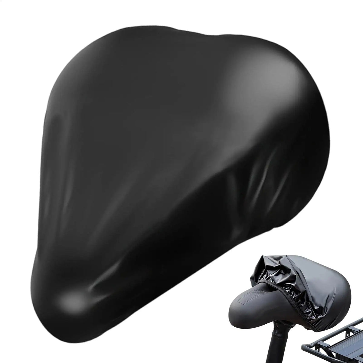 Waterproof Bike Saddle Cover – Foldable UV & Rain Protector Bike Saddle Cover PLUSH