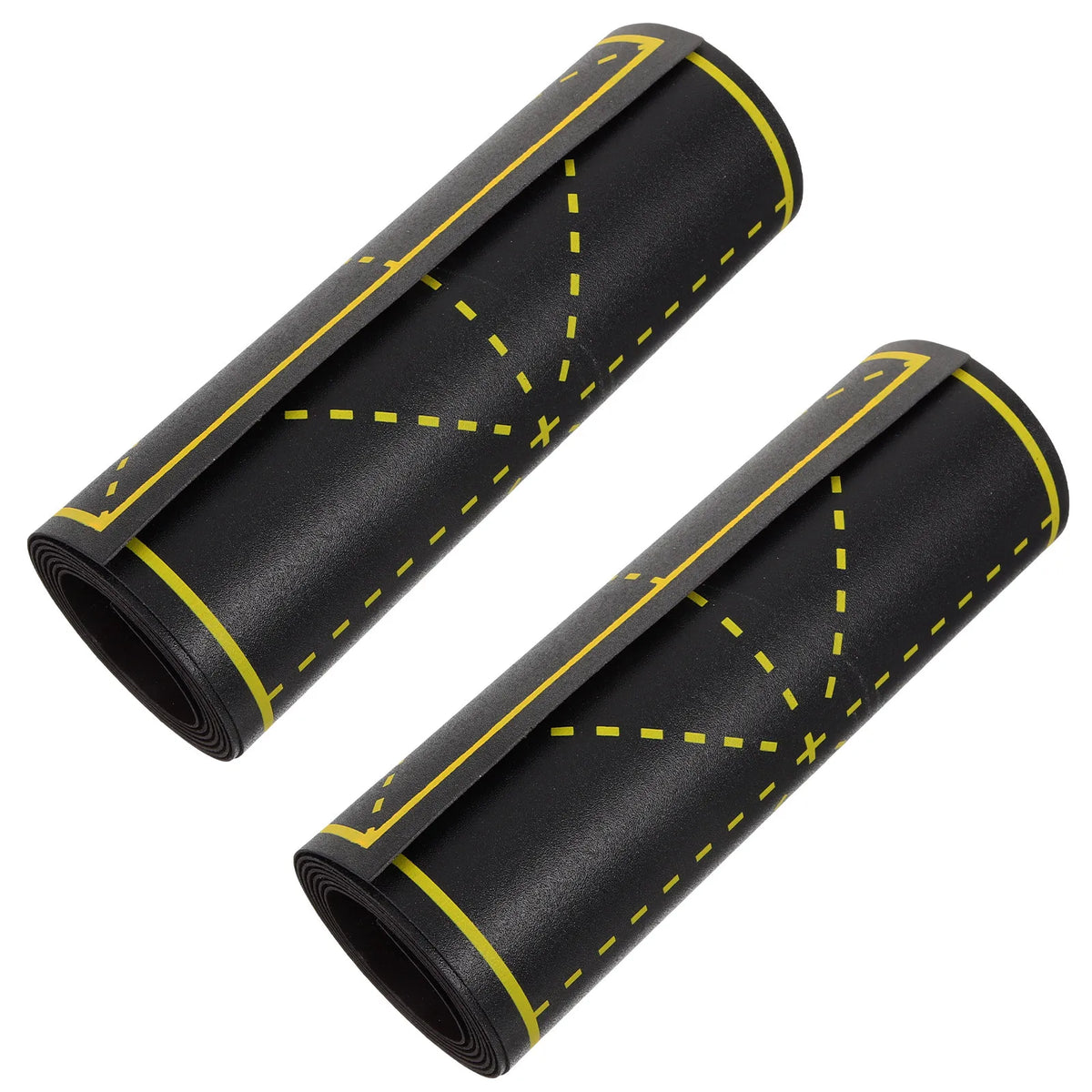 Magnetic Chalkboard Strips Grid Pattern Erasable Board – 2 Pack Magnetic Chalkboard Strip PLUSH