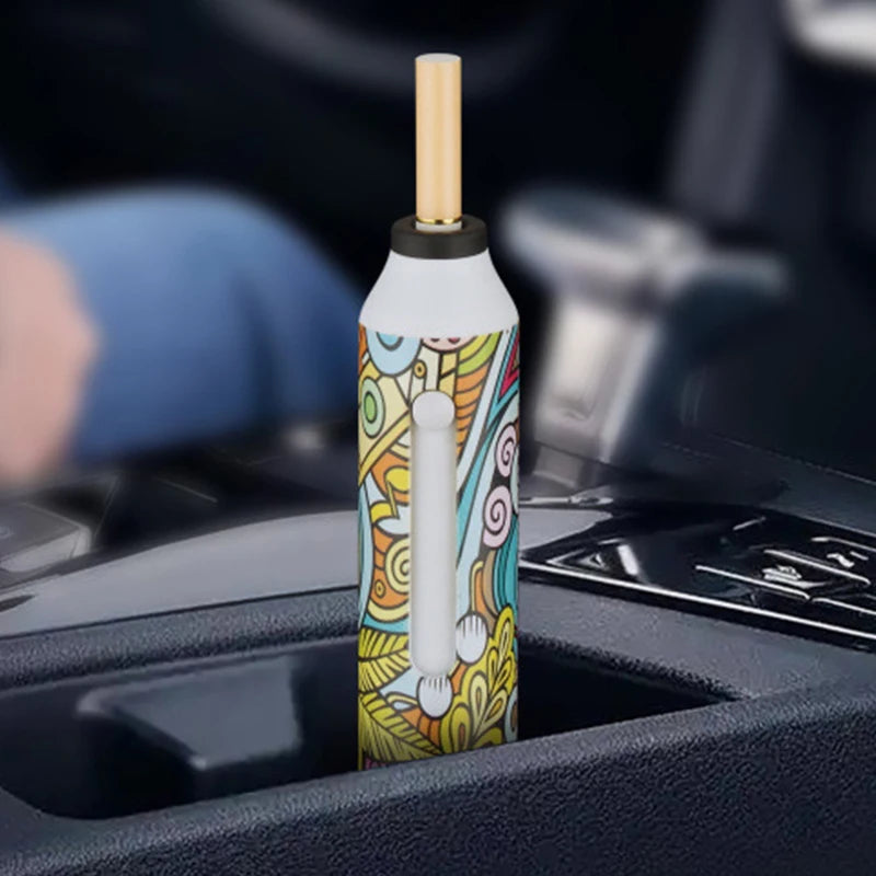 Portable Car Ashtray Smoke Sleeve – No Ash Drop | 5-Pack Car Ashtray Sleeve PLUSH