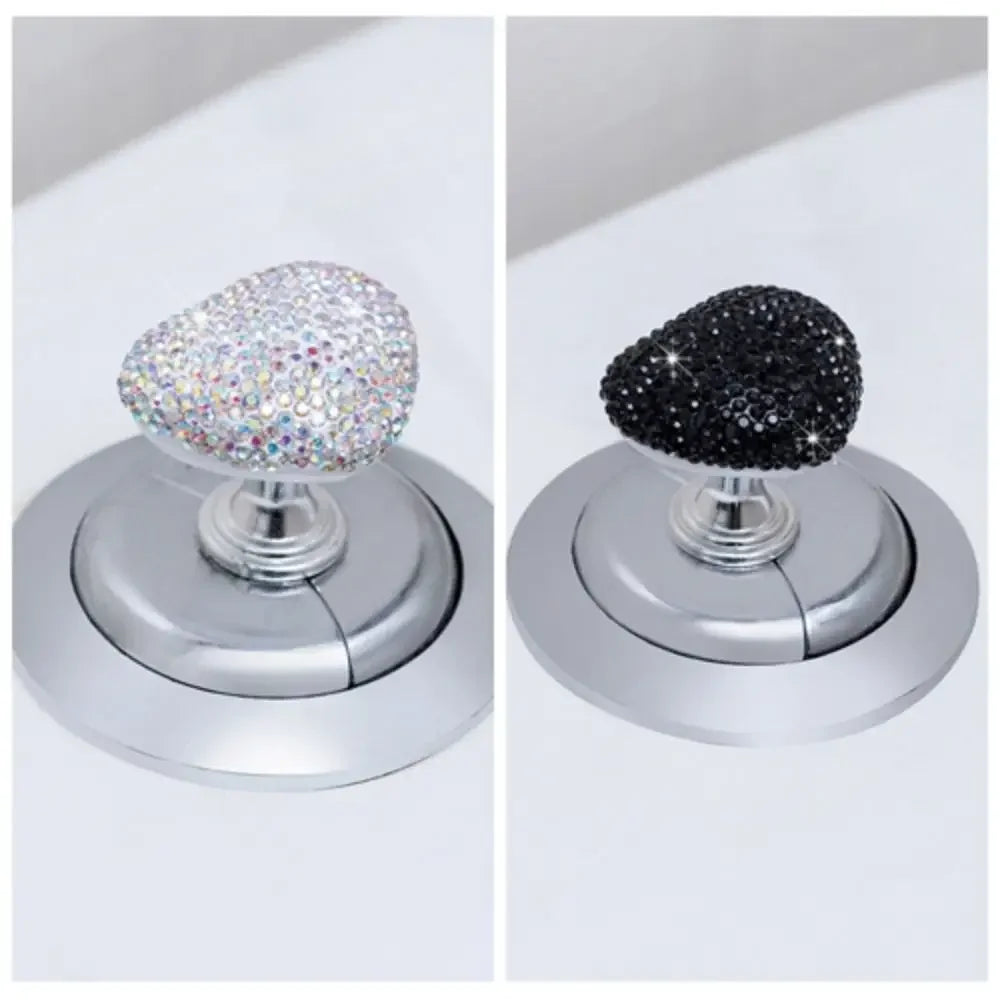 Heart-Shaped Toilet Flush Button Aid – Manicure Protector Toilet Button Aid PLUSH