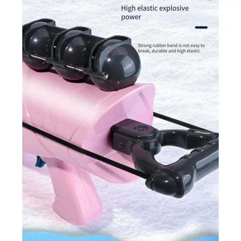 Shark Snowball Launcher Toy – Kids Outdoor Snow Game Gift Snow Launcher Toy PLUSH