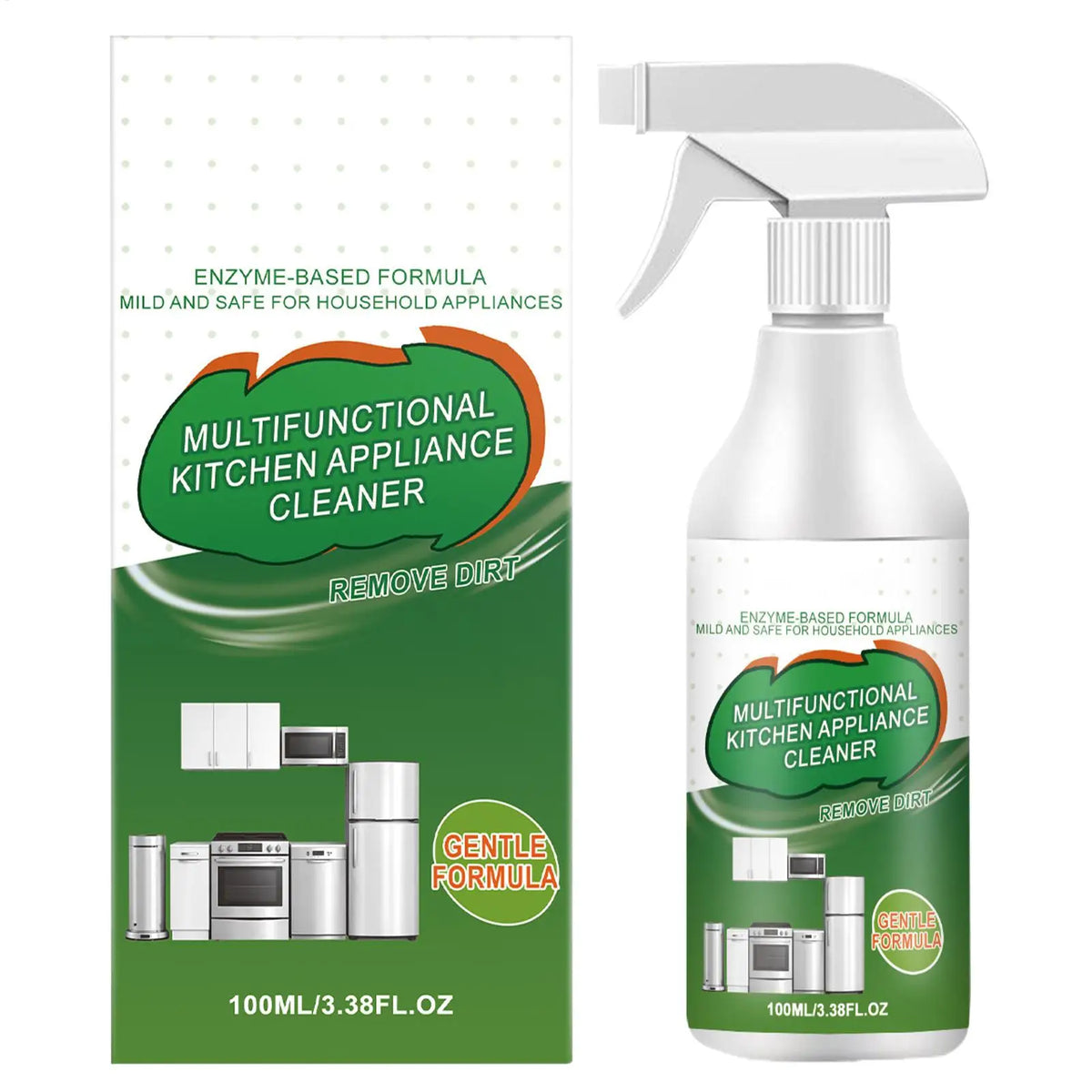 Kitchen Degreaser Spray 100ml – Grease & Grime Remover Kitchen Degreaser Spray PLUSH