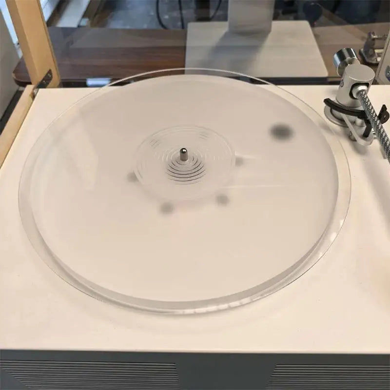 Acrylic Turntable Slipmat – Anti-Static Vinyl Record Player Mat Turntable Slipmat PLUSH A6