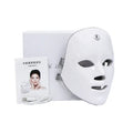 CAMMUO 7-Color LED Facial Mask | Photon Therapy Skin Care LED Facial Mask PLUSH With Box