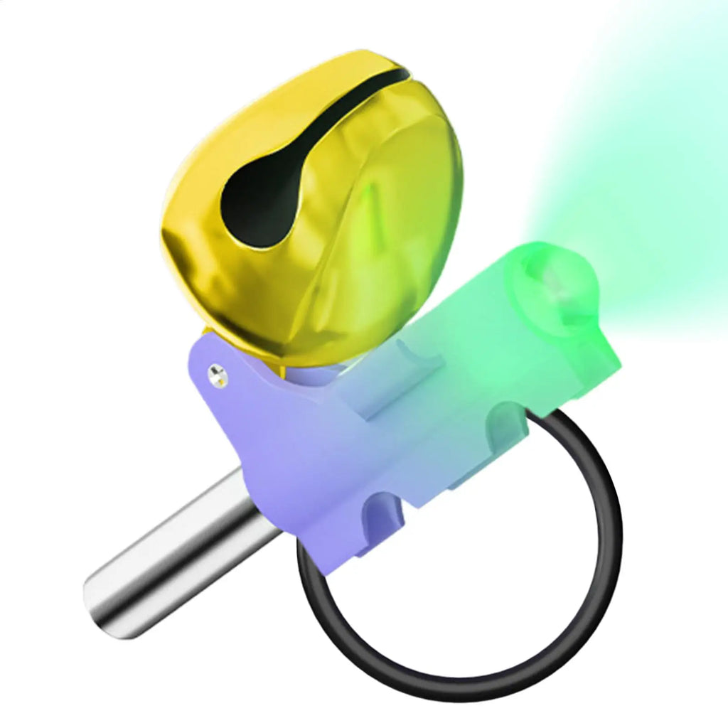 Fishing Bite Alarm Bell with LED Light & Rod Clip Indicator Fishing Bite Alarm PLUSH