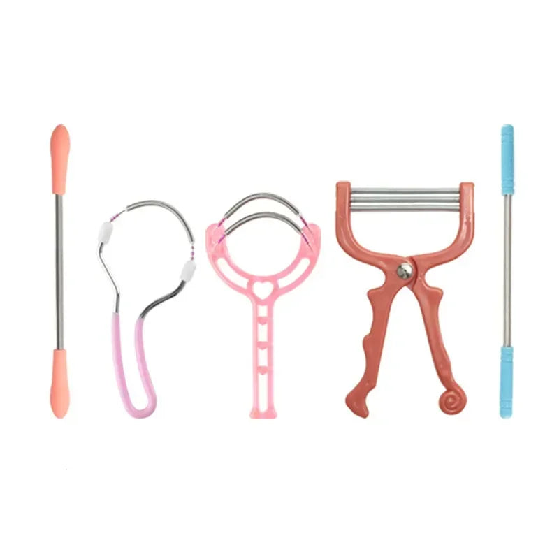 Women's Facial Hair Remover Spring Epilator – 3 Styles Facial Hair Epilator PLUSH