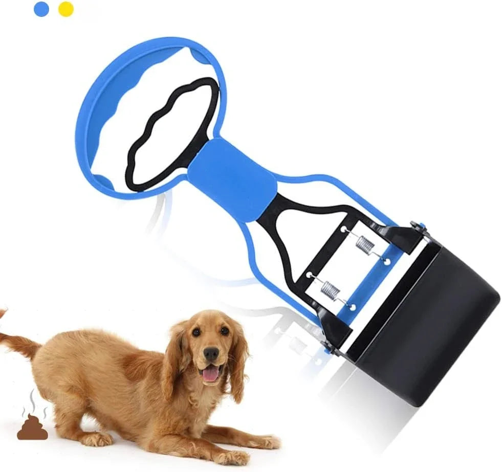 Dog & Cat Pooper Scooper Long Handle Jaw Design 28CM Pet Waste Scooper PLUSH