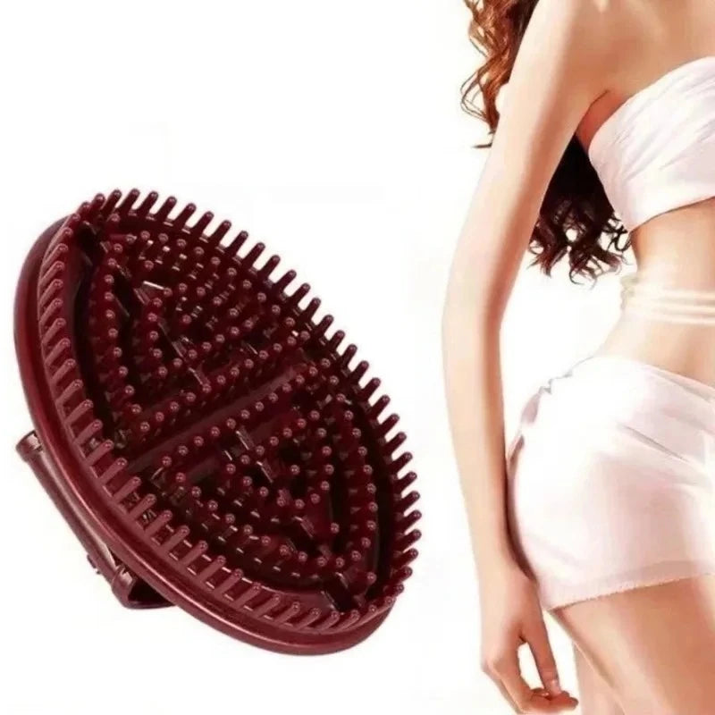 Silicone Meridian Body Massage Scraping Brush – Slimming Tool Body Massage Tool PLUSH 1Pc