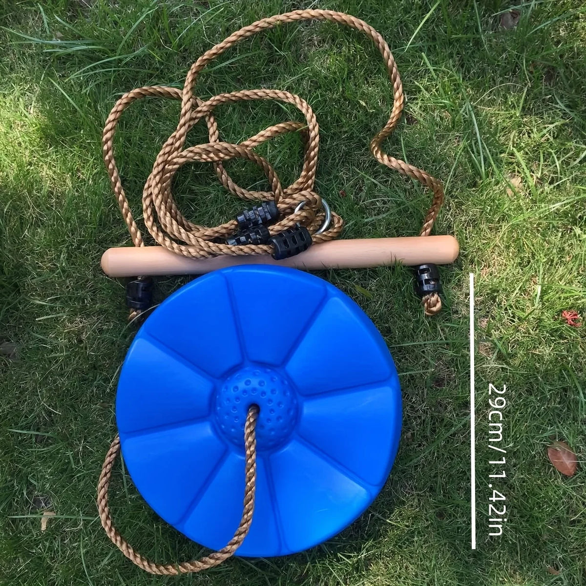 3-in-1 Rope Swing Set with Monkey Bars – Heavy Duty Outdoor Outdoor Swing Set PLUSH