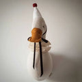 Duck Swan Plush Animal Head Wall Hanging – Kids Room Décor Plush Wall Decoration PLUSH White With Hat