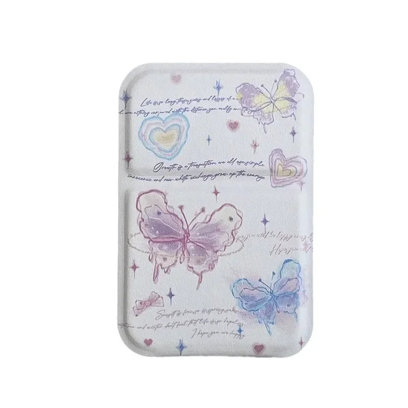 Butterfly Foldable Handheld Makeup Mirror – Mini Travel Mirror Foldable Makeup Mirror PLUSH