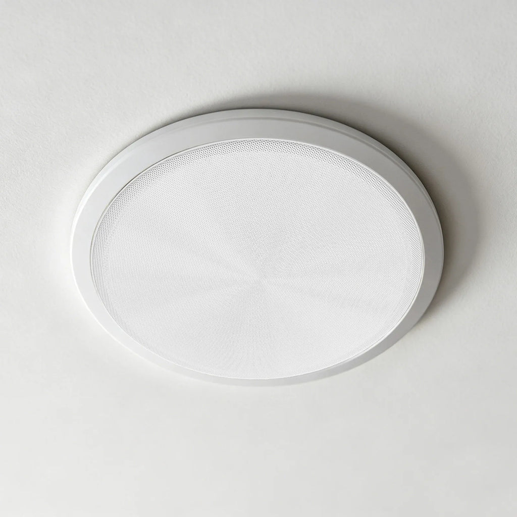 White Ceiling Speaker Grill Cover Flush Mount Mesh Guard Speaker Grill Cover PLUSH