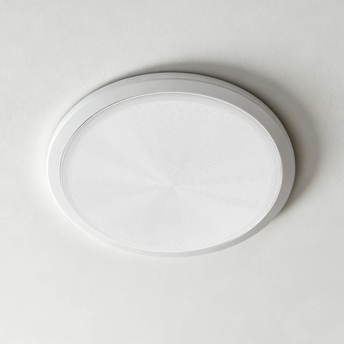 White Ceiling Speaker Grill Cover Flush Mount Mesh Guard Speaker Grill Cover PLUSH