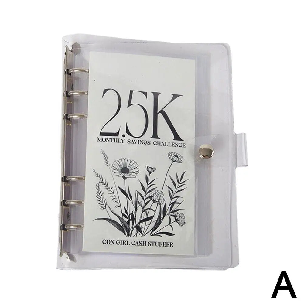 PVC Loose-Leaf Card Album Organizer – 6-Hole Binder Book Loose-Leaf Card Binder PLUSH A