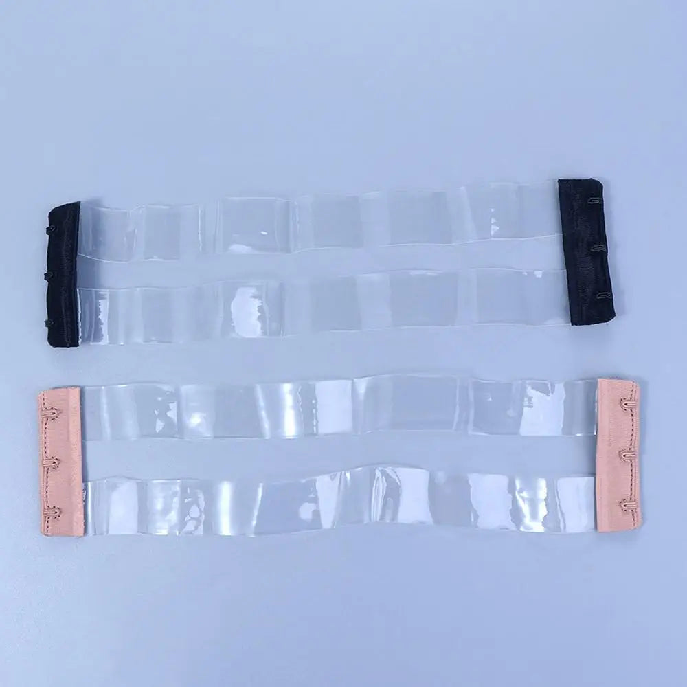 Adjustable Elastic Bra Extender – Non-Slip Transparent Band Bra Extender PLUSH