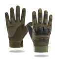 Goatskin Leather Fingerless Motorcycle Gloves – Vintage Racing Fingerless Riding Gloves PLUSH Green-XL