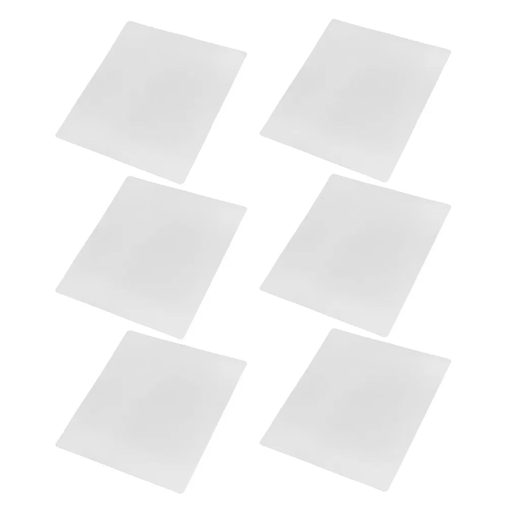 6Pcs Clear PVC 3D Pen Drawing Copy Boards & Sketch Mat Set 3D Pen Drawing Mat PLUSH