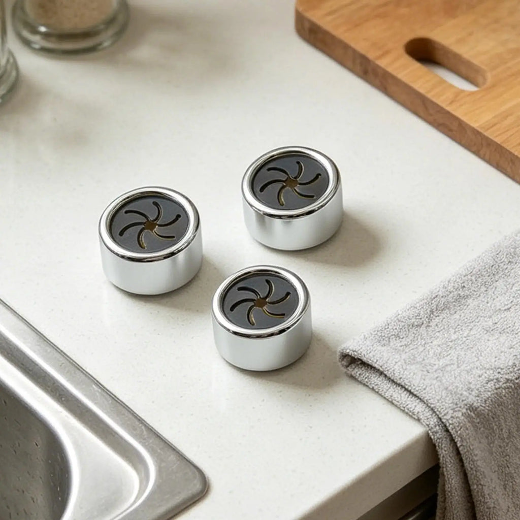 Adhesive Dish Towel Hooks 3-Pack | No-Drill Kitchen Clips Kitchen Storage Hooks PLUSH