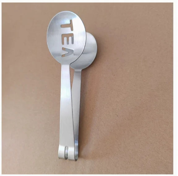 Stainless Steel Tea Bag Squeezer & Sugar Clip | Kitchen Tool Tea Bag Squeezer PLUSH 1pcs