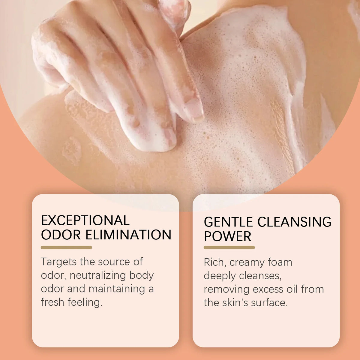 Persimmon & Avocado Body Soap – Oil Control & Fresh Scent Body Cleansing Soap PLUSH