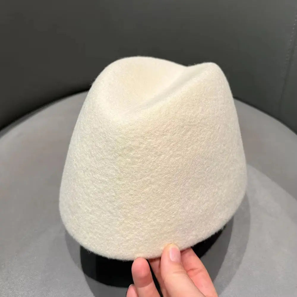 Women's Elegant Pillbox Hat | Dome Fedora Beret Formal Hat Formal Pillbox Hat PLUSH