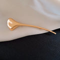 Ginkgo Leaf Brooch Vintage Elegant Gold Silver Lapel Pin Brooch Lapel Pin PLUSH Gold