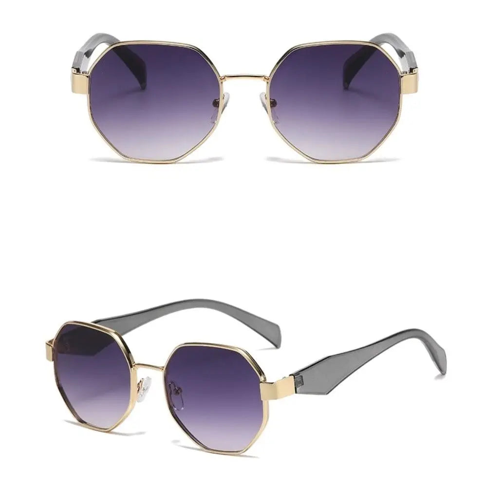 UV400 Polygonal Gradient Sunglasses for Women – PC Shades Fashion Sunglasses PLUSH
